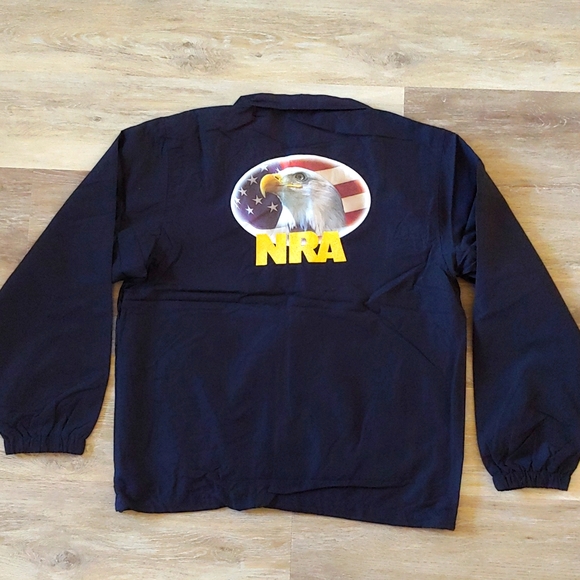 Brand New NRA National Rifle Association Full Zip Lightweight Jacket - Picture 1 of 6